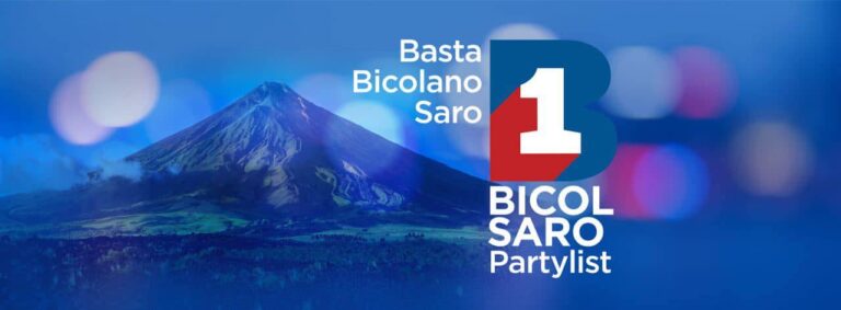 Bicol Saro climbs to No. 2 in performance survey for top partylist representatives