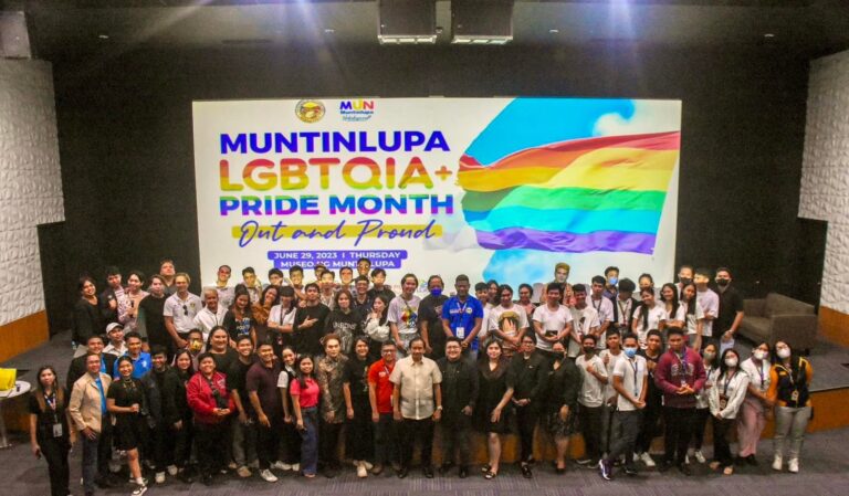 MUNTINLUPA MAGTATATAG NG RAINBOW DESK PARA SUPORTAHAN ANG LGBTQIA+ COMMUNITY