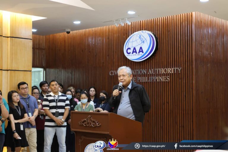 Dotr Secretary Bautista Bids Farewell to CAAP,