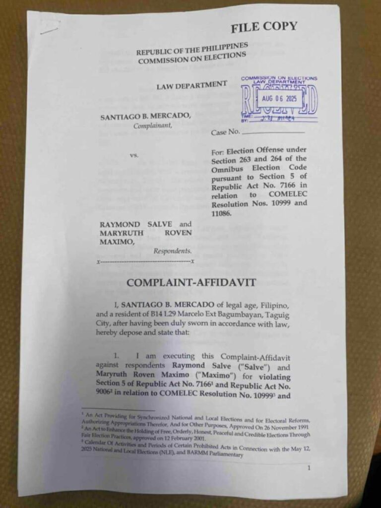Two Cayetano’s Allies Face Complaints For Violating Election Laws