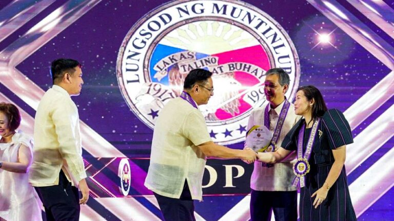 MUNTINLUPA CITY, MOST EFFICIENT LGU”s IN FUND MANAGEMENT