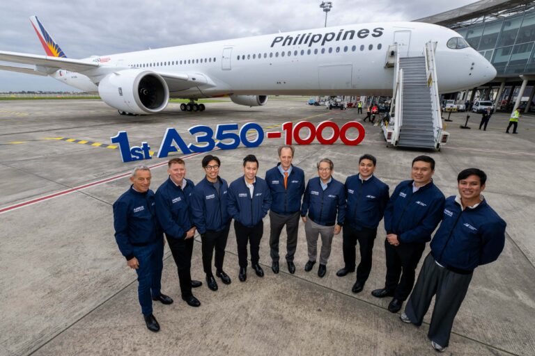 PAL A350-1000 Arrives Home, Marking Southeast Asia’s First