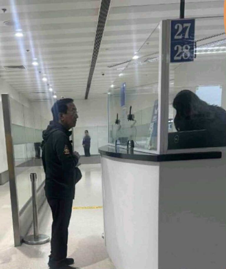 Ex DPWH Secretary Bonoan arrival in NAIA