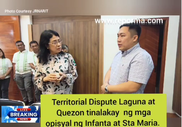 Boundary ng Quezon Province at Laguna solve na?