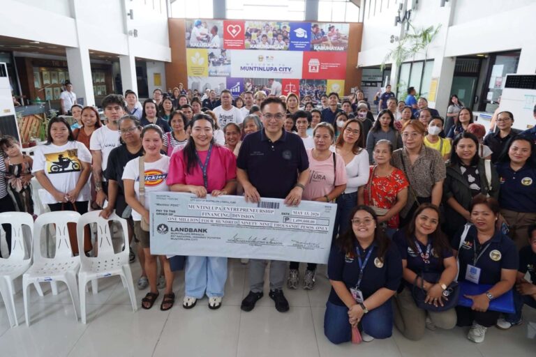 Muntinlupa City naglabas ng 1.49 Million zero interest loan
